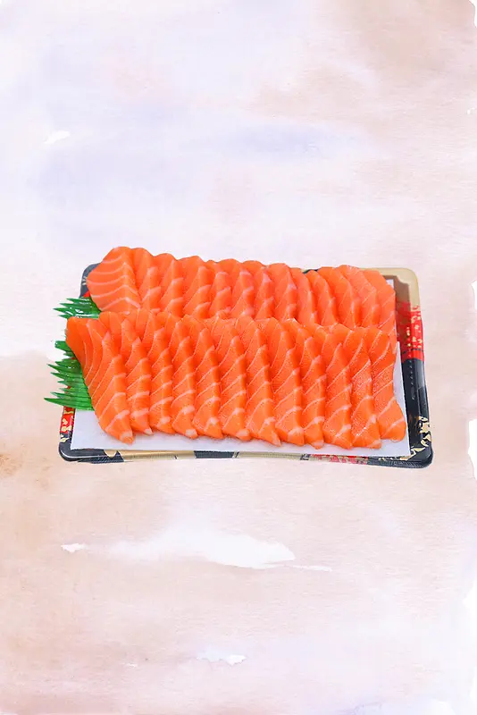 三文鱼日本料理宣传海报背景素材