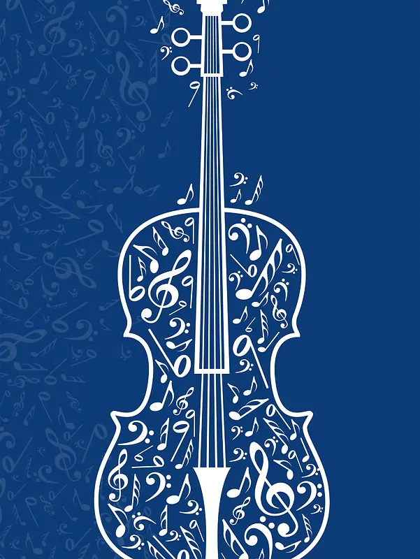 大提琴培训班海报背景