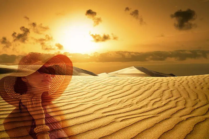 阳光沙漠