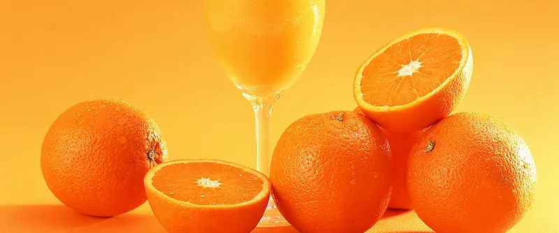 橙汁 黄色 果汁 橙汁 水果