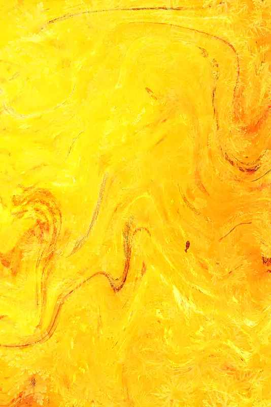 黄色流体水纹材质抽象渐变背景