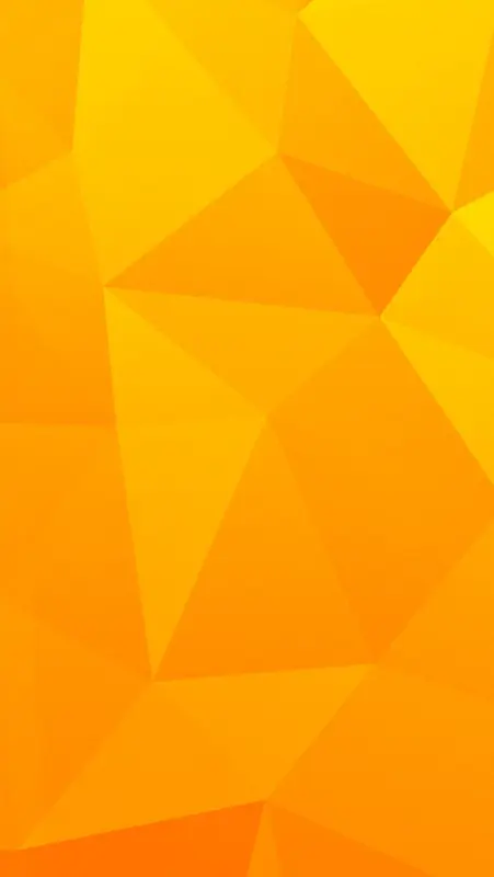 渐变桔色黄色三角H5背景素材