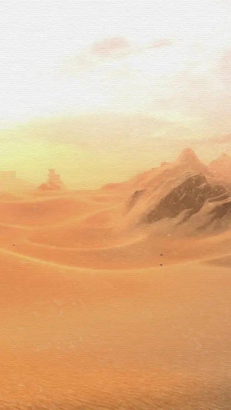 沙漠H5背景