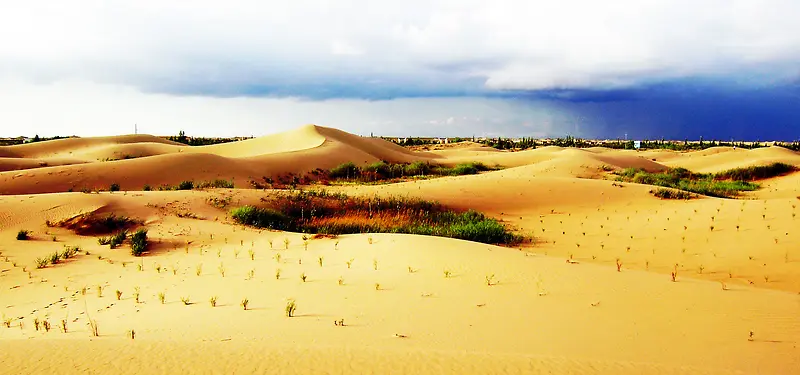 黄土沙漠摄影背景