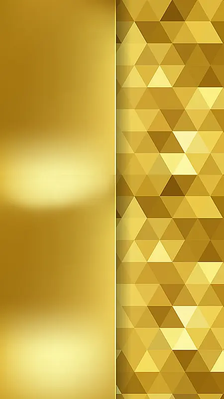 金色几何菱形闪耀H5背景图片
