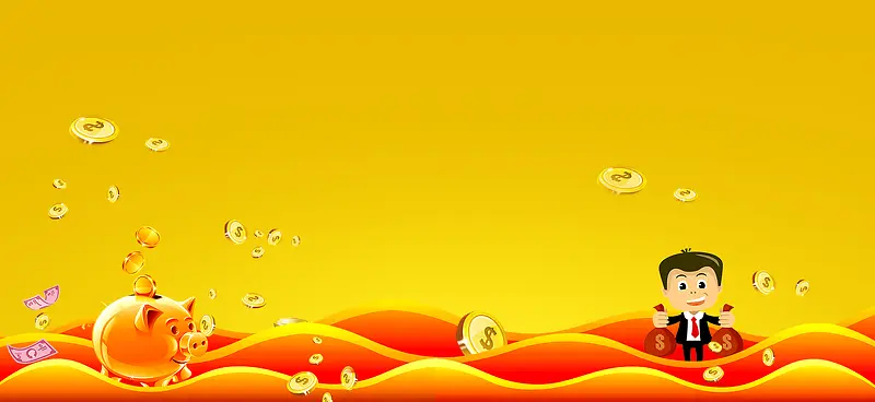 淘宝欢庆庆祝活动红海海报banner背景