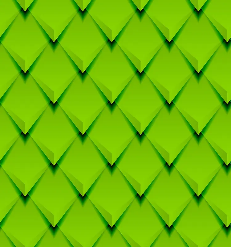 绿色几何图形