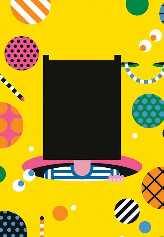 波普风淘宝商品展板