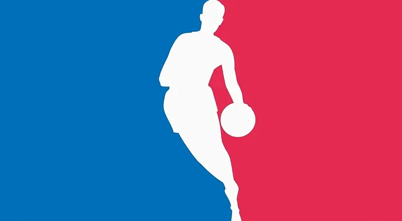 NBA篮球标志背景