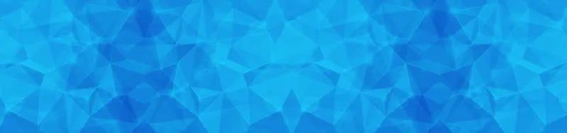 蓝色几何banner