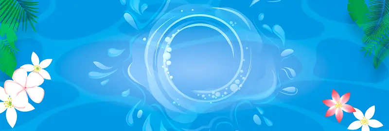 卡通夏季海报背景banner