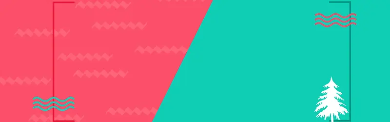 天猫淘宝拼色几何banner
