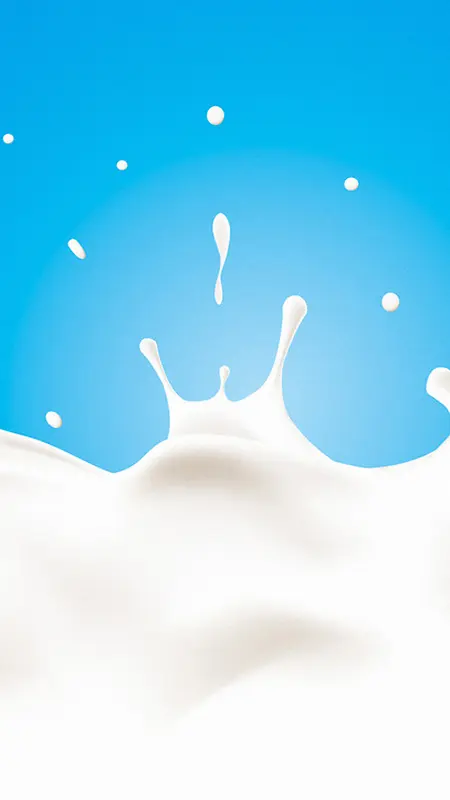 牛奶海报H5背景