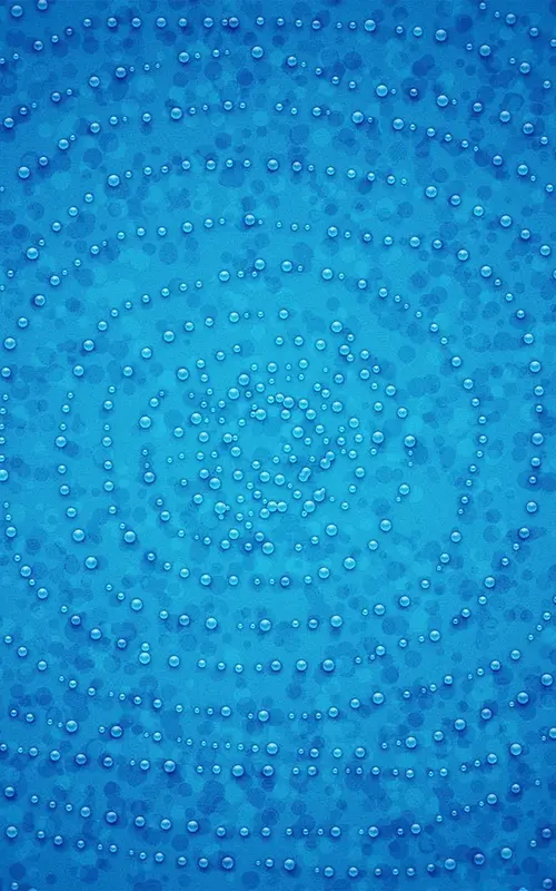 蓝色水滴背景