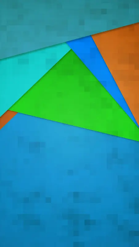 几何蓝色三角红色色块H5背景素材