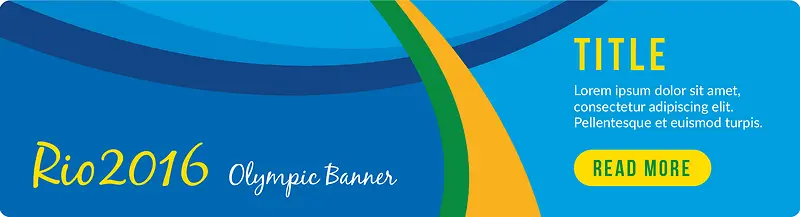 2016巴西里约奥运会banner背景