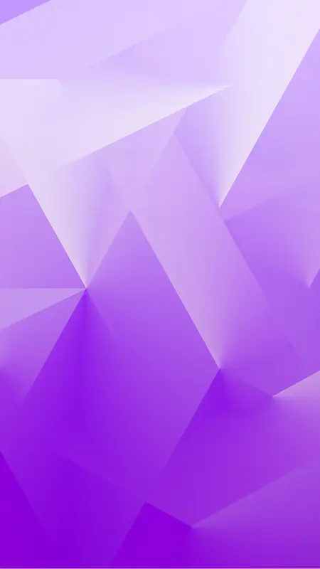 紫色几何渐变H5素材