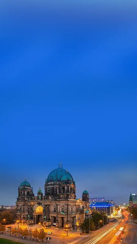 德国柏林建筑背景