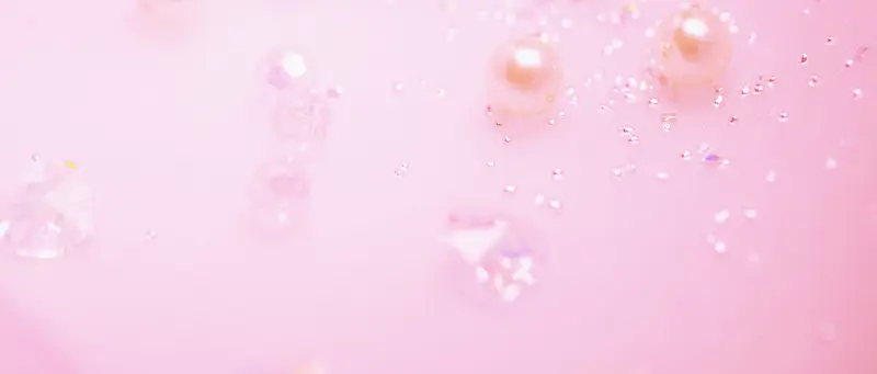 珠宝粉色珍珠淘宝海报背景