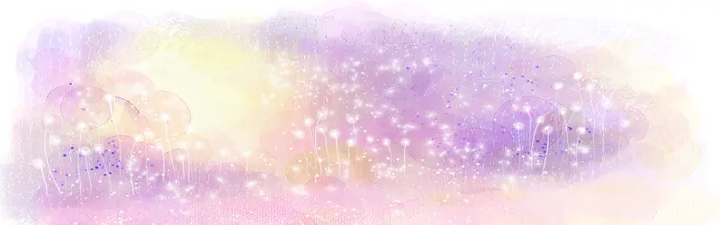 梦幻清新手绘卡通背景