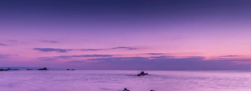紫色天空背景