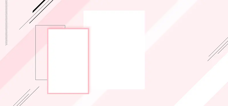 简约清新女装大促banner