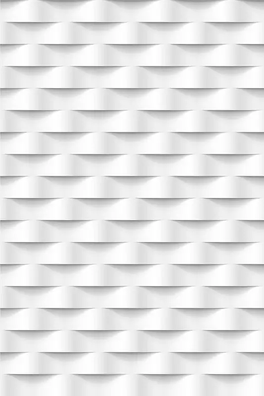 白色立体几何形状样式