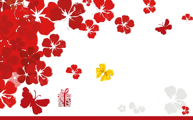 百货商场开业吊旗海报背景素材