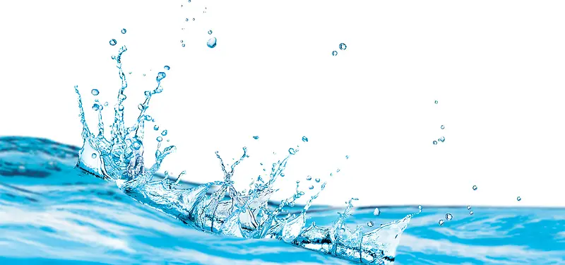 清新水花海报背景banner