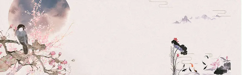 秋季上新中国风女装banner