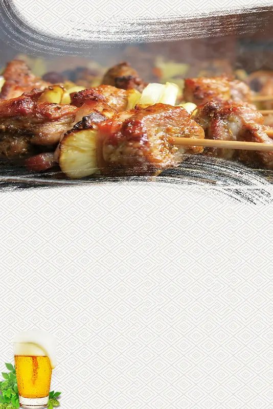 美食烧烤撸串大排档