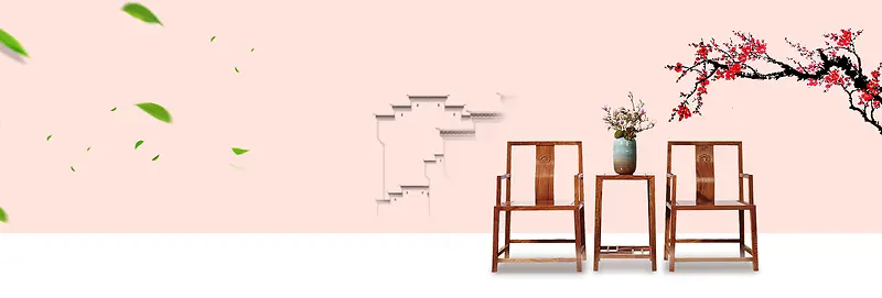 中国风红木家具家装嘉年华电商banner