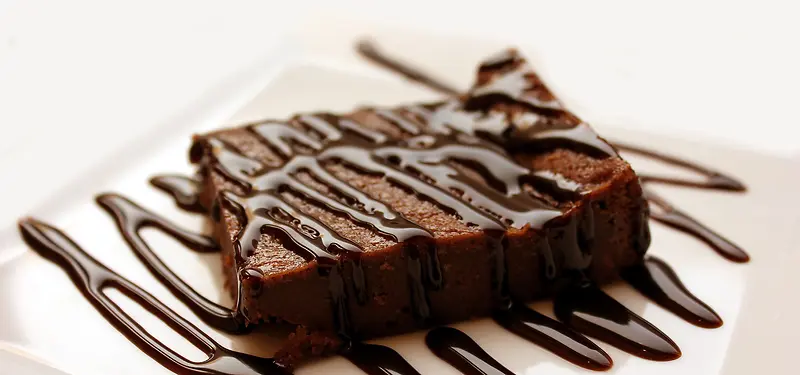 美味巧克力蛋糕背景