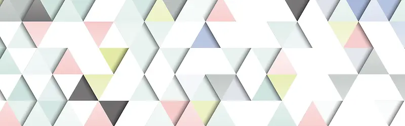 淡彩色立体几何背景