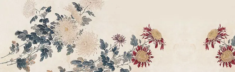 淘宝中国古风秋季美妆banner