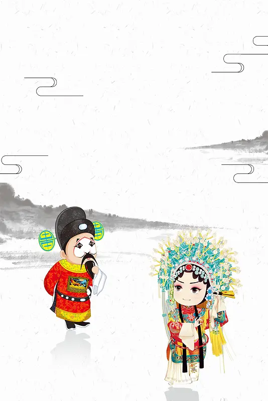 简约京剧文化之脸谱