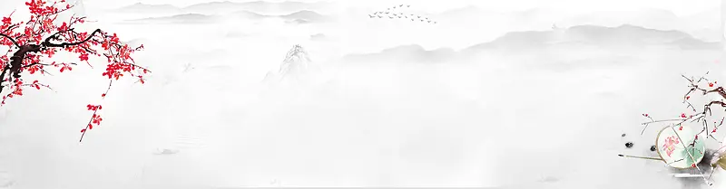 中国水墨风背景素材