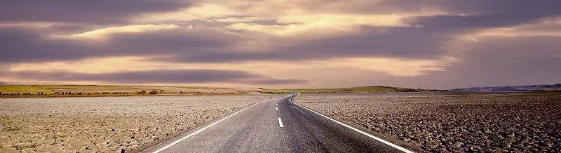 沙漠公路摄影背景