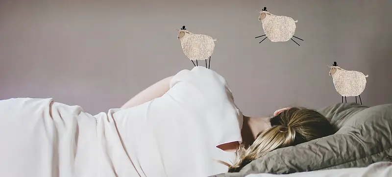 其他美女小羊背景
