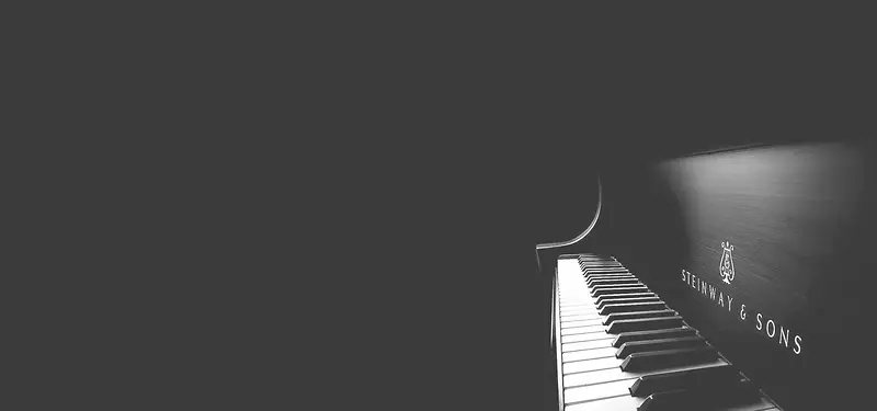 钢琴灰色调背景