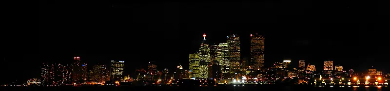 夜景城市背景图