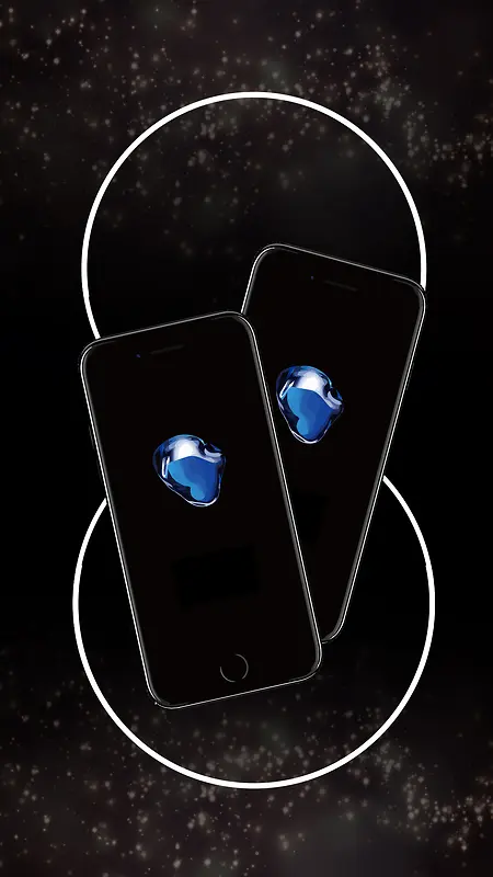 科技感苹果8手机预售PSD分层H5
