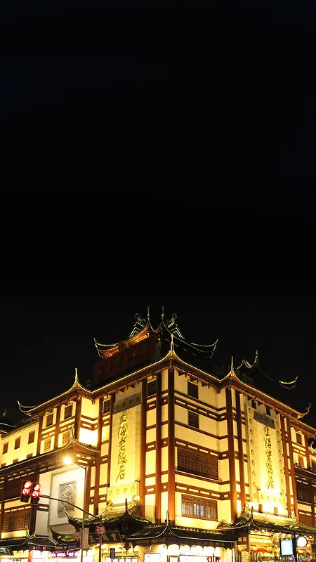 中式建筑背景