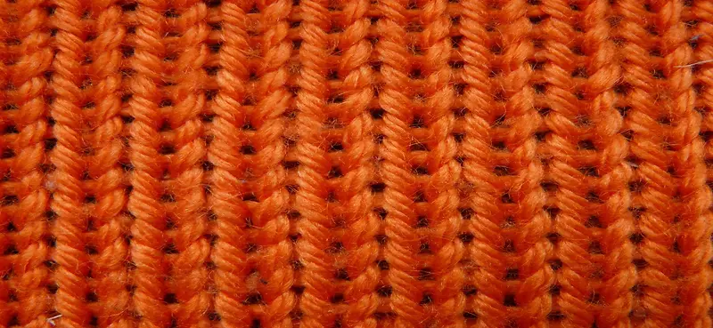 橙色织物背景