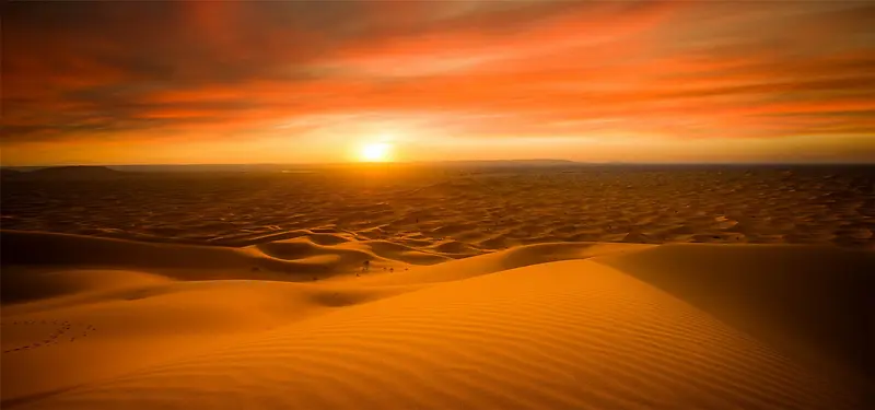金色的沙漠背景