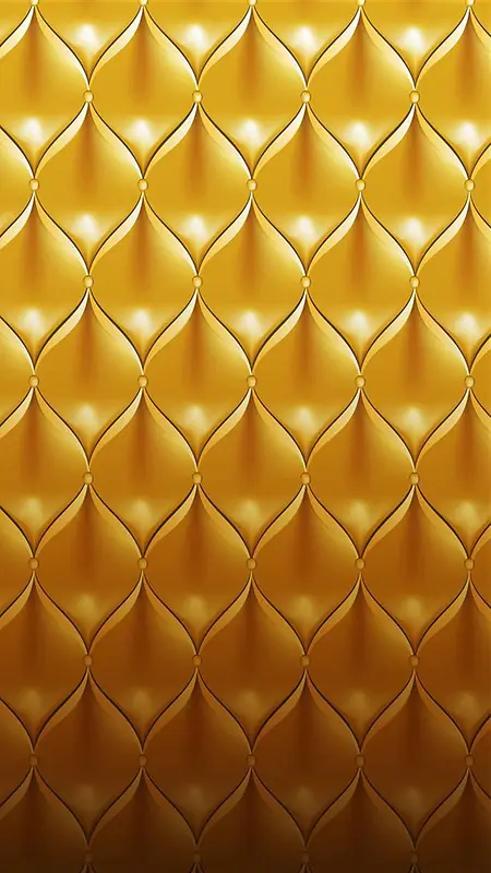 金色奢华边框底纹花纹图案H5素材背景