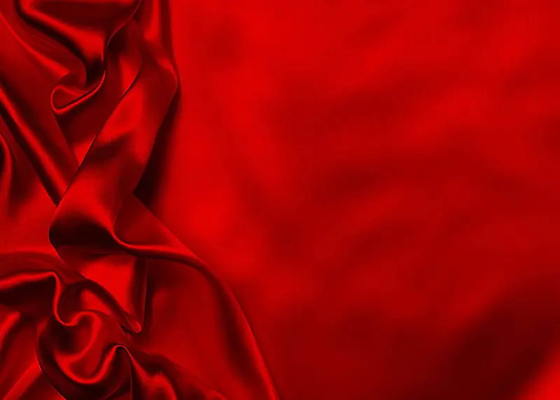 红色丝绸质感素材背景