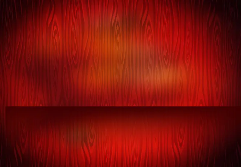 红色木纹装饰背景