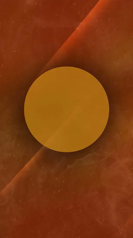 橙色纹理圆形商业H5背景