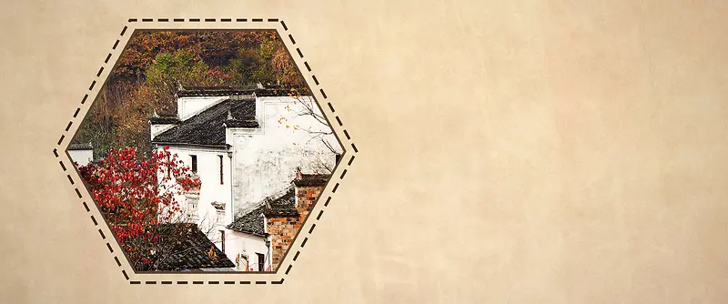 旅游简约灰色banner